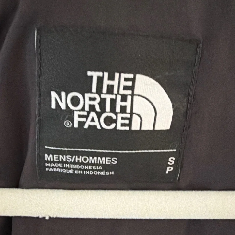 The North Face Mens Small Insulated Hooded Parka Jacket Black Zip Up